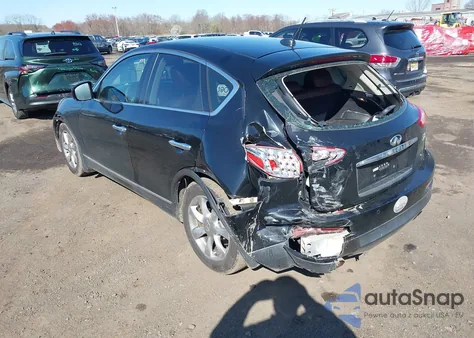 2008 Infiniti Ex35 Journey z USA, uszkodzony, nr VIN JNKAJ09F98M352747